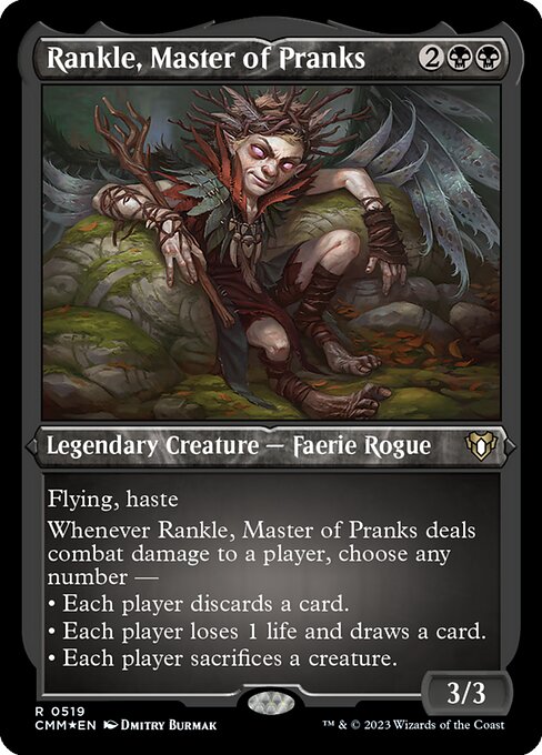 Rankle, Master of Pranks [Etched Foil]