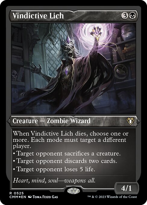Vindictive Lich [Etched Foil]