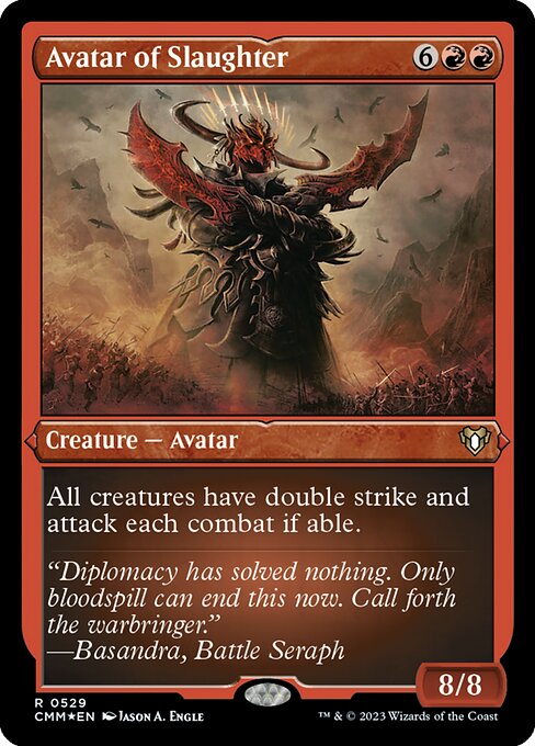 Avatar of Slaughter [Etched Foil]