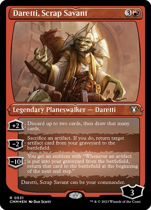Daretti, Scrap Savant [Etched Foil]