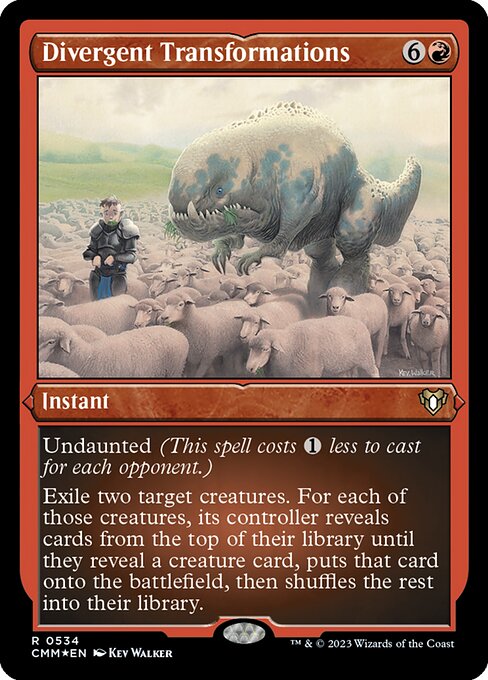 Divergent Transformations [Etched Foil]