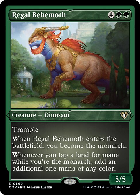 Regal Behemoth [Etched Foil]