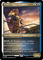 Hanna, Ship's Navigator [Etched Foil]