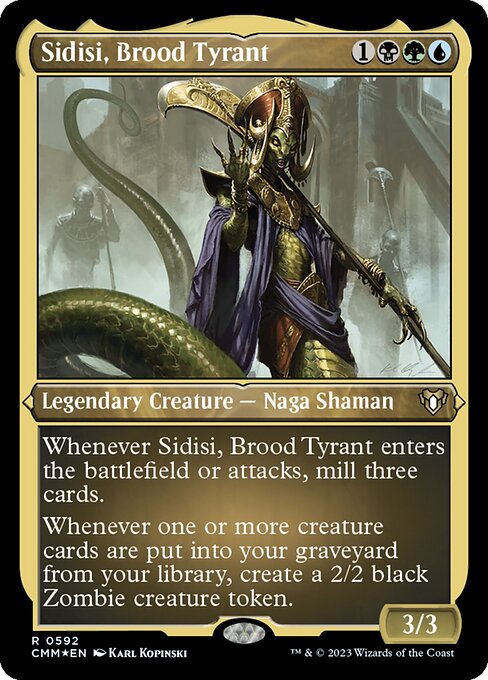 Sidisi, Brood Tyrant [Etched Foil]