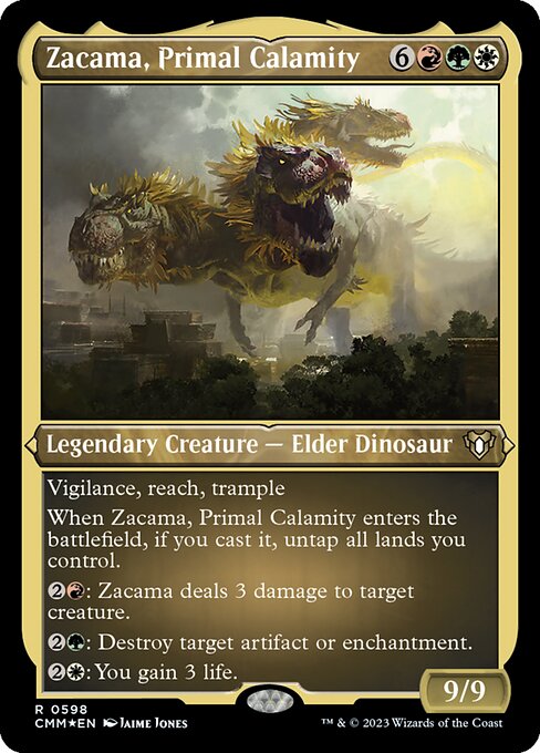 Zacama, Primal Calamity [Etched Foil]