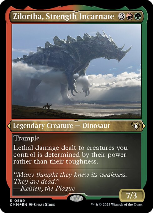 Zilortha, Strength Incarnate [Etched Foil]
