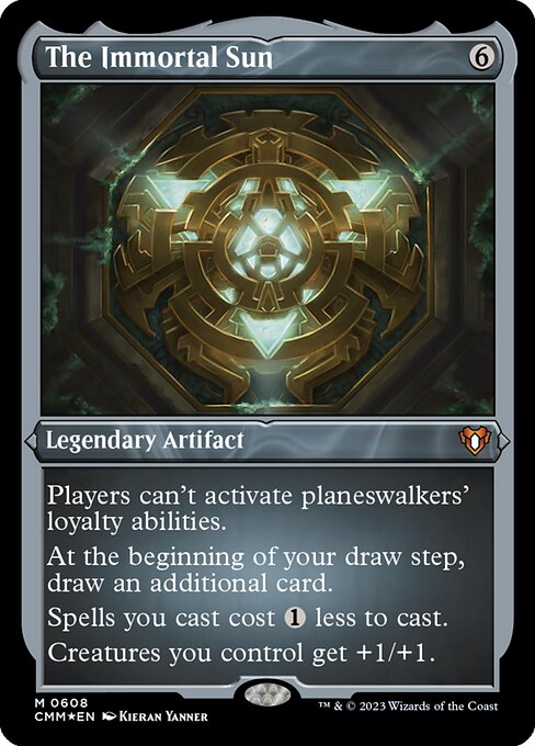 The Immortal Sun [Etched Foil]