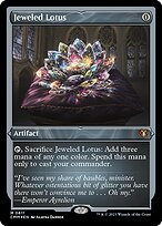 Jeweled Lotus [Etched Foil]