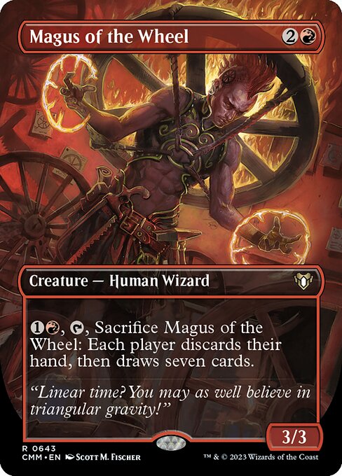Magus of the Wheel [Borderless Foil]