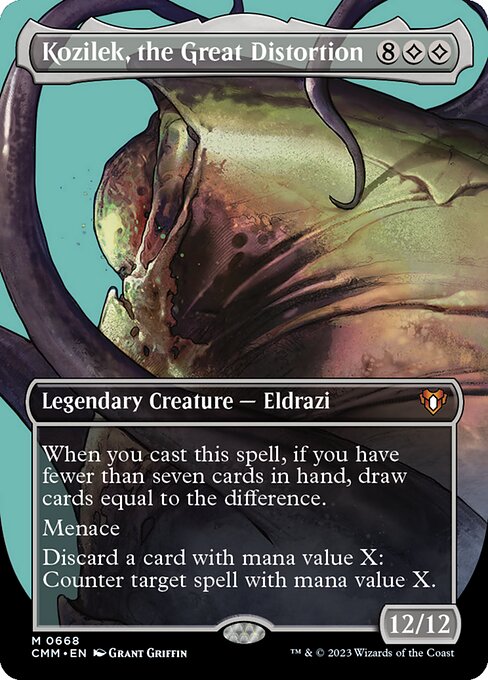 Kozilek, the Great Distortion [Borderless]