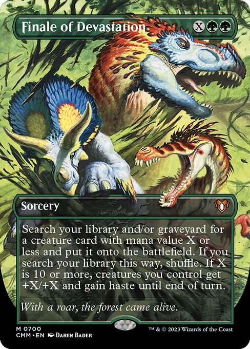 Finale of Devastation [Borderless Foil]