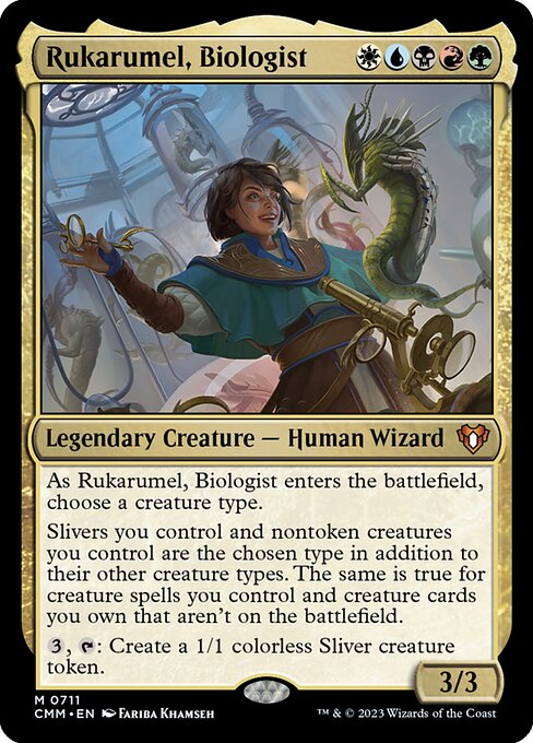 Rukarumel, Biologist [Foil]