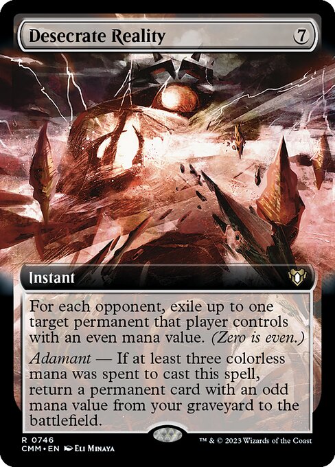 Desecrate Reality [Extended Artwork Foil]
