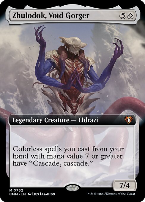 Zhulodok, Void Gorger [Extended Artwork Foil]