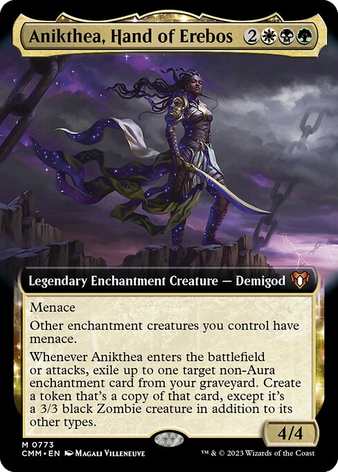Anikthea, Hand of Erebos [Extended Artwork Foil]