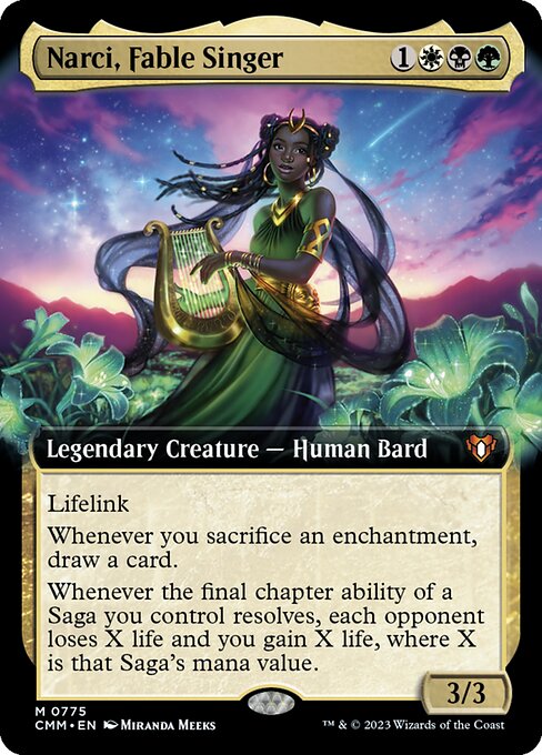 Narci, Fable Singer [Extended Artwork Foil]