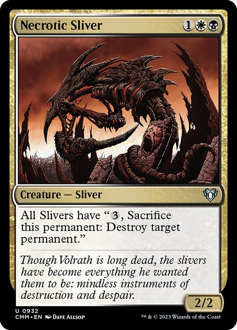 Necrotic Sliver [Foil]