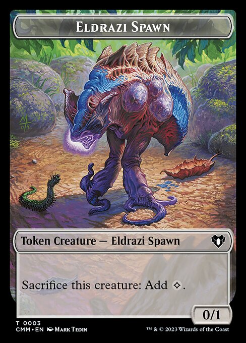 Eldrazi Spawn Token TCMM