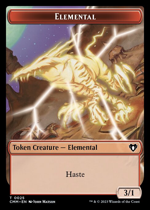 Elemental Token TCMM