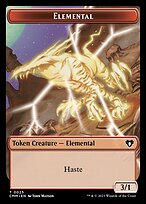 Elemental Token TCMM