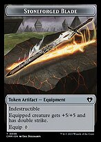 Stoneforged Blade Token TCMM