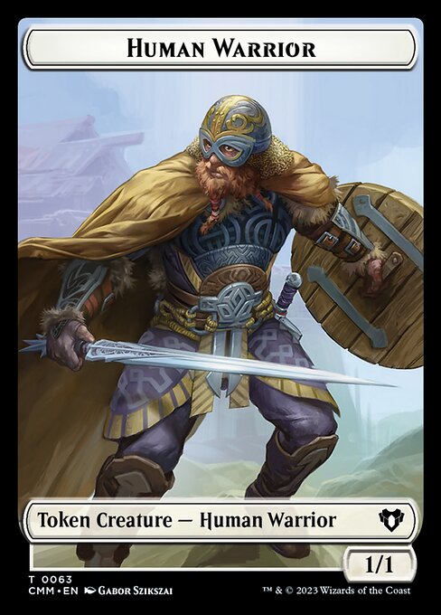 Human Warrior Token TCMM