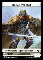 Human Warrior Token TCMM