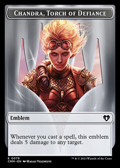 Chandra, Torch of Defiance Emblem Token TCMM