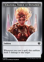 Chandra, Torch of Defiance Emblem Token TCMM