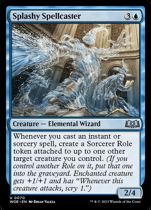 Splashy Spellcaster [Foil]