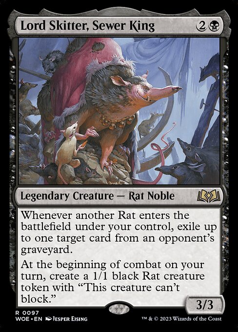 Lord Skitter, Sewer King [Foil]