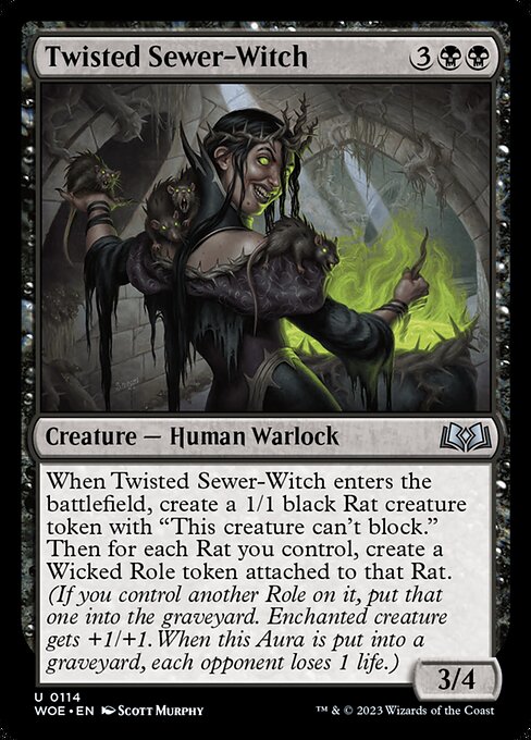Twisted Sewer-Witch [Foil]
