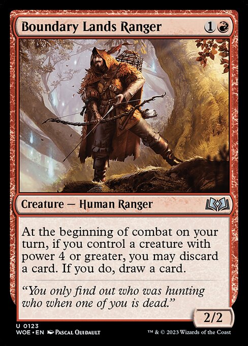 Boundary Lands Ranger [Foil]
