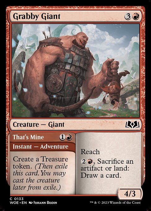 Grabby Giant // That's Mine [Foil]