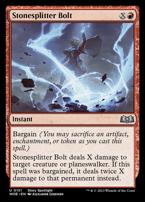 Stonesplitter Bolt [Foil]
