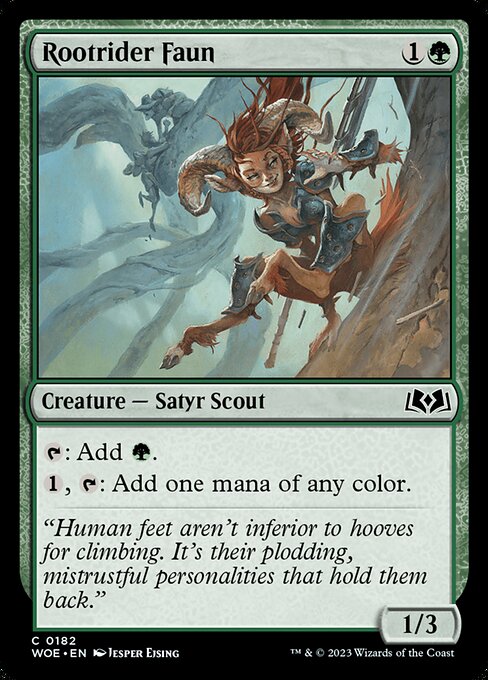 Rootrider Faun [Foil]