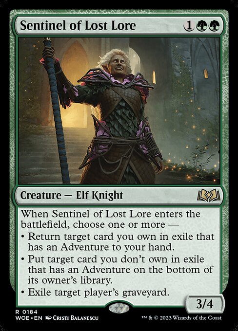 Sentinel of Lost Lore [Foil]