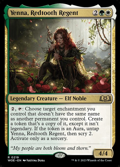 Yenna, Redtooth Regent [Foil]