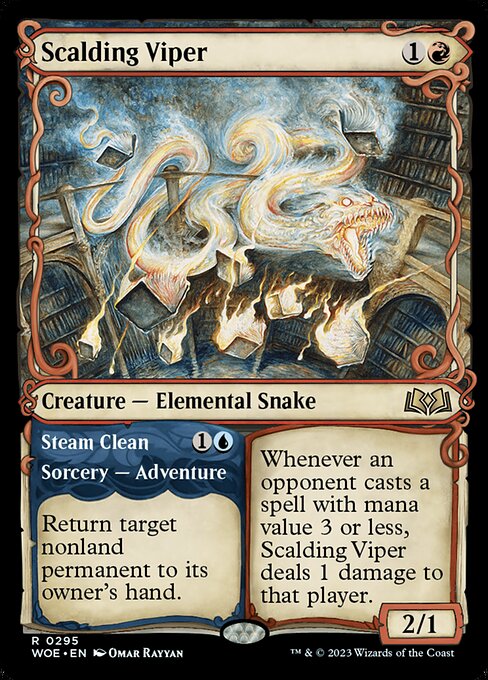 Scalding Viper // Steam Clean [Showcase Foil]