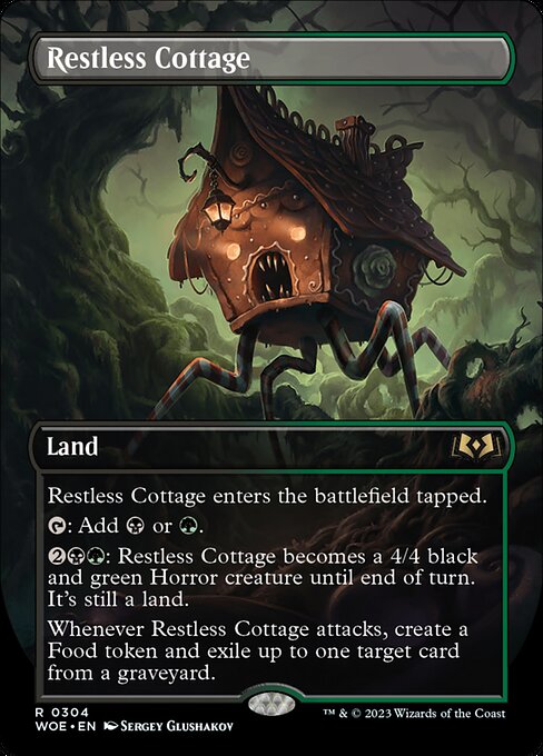 Restless Cottage [Borderless Foil]