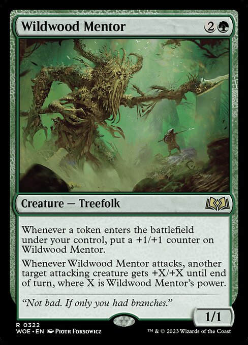 Wildwood Mentor [Foil]