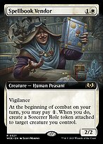 Spellbook Vendor [Extended Artwork]