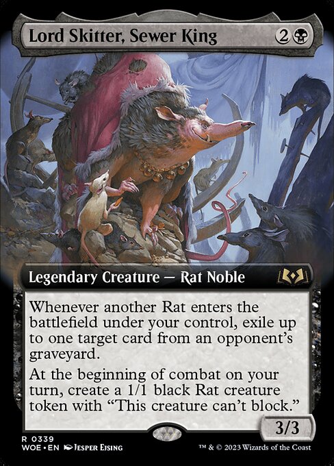 Lord Skitter, Sewer King [Extended Artwork]