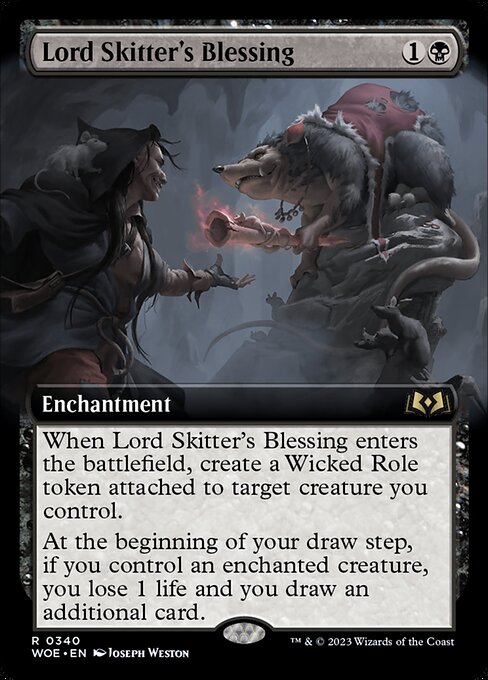Lord Skitter's Blessing [Extended Artwork Foil]