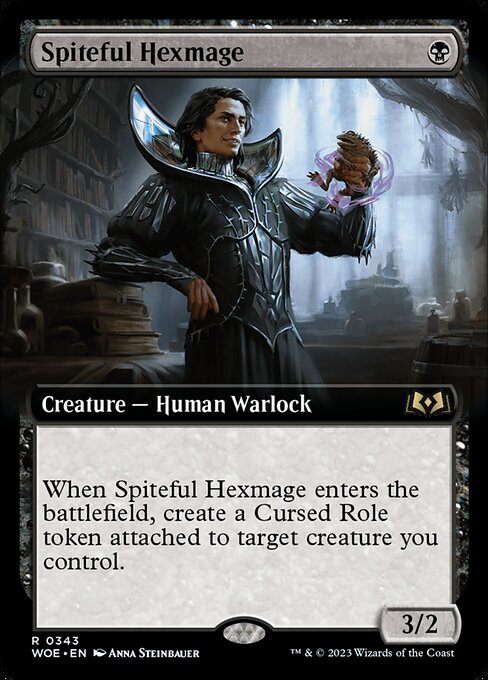 Spiteful Hexmage [Extended Artwork Foil]