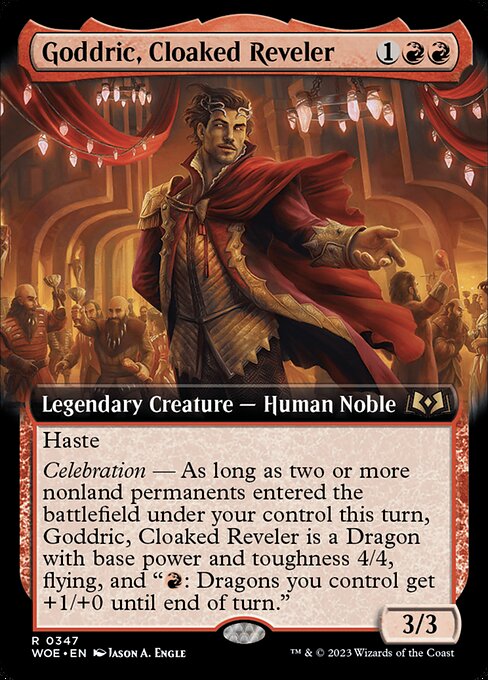Goddric, Cloaked Reveler [Extended Artwork]