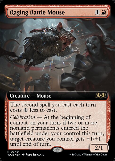 Raging Battle Mouse [Extended Artwork]