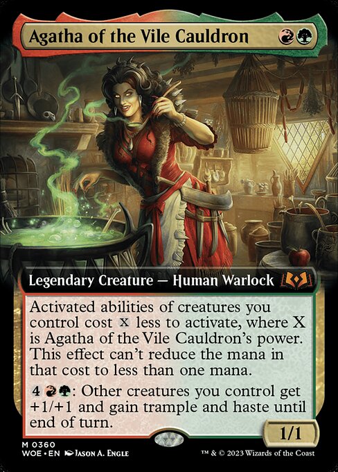 Agatha of the Vile Cauldron [Extended Artwork]