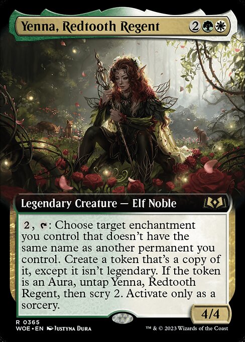 Yenna, Redtooth Regent [Extended Artwork Foil]