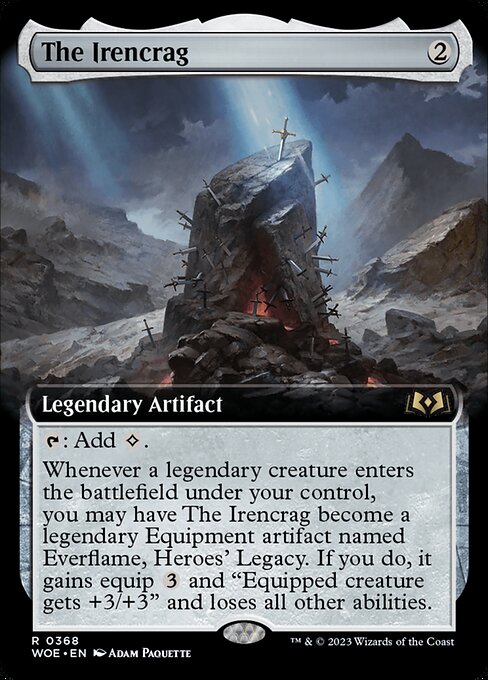 The Irencrag [Extended Artwork Foil]